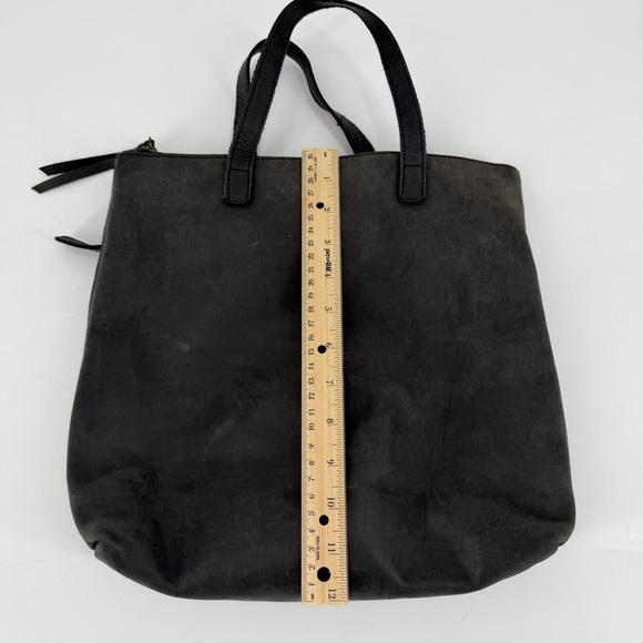 Abel Gray Leather Convertible Backpack Purse main image 9